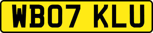 WB07KLU