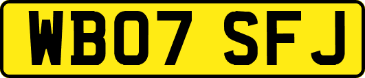WB07SFJ