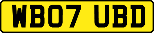 WB07UBD