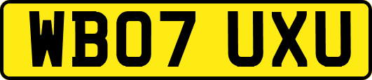 WB07UXU