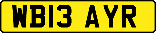 WB13AYR