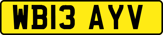 WB13AYV