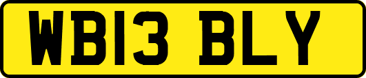 WB13BLY