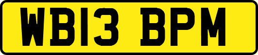 WB13BPM