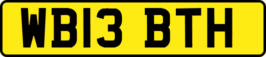 WB13BTH
