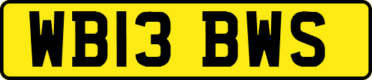 WB13BWS
