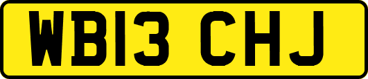 WB13CHJ