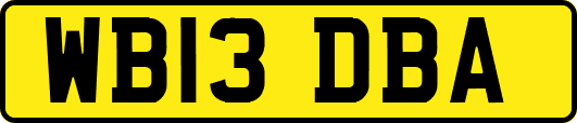 WB13DBA