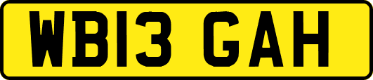 WB13GAH