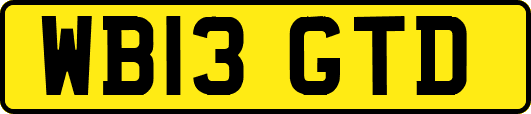 WB13GTD