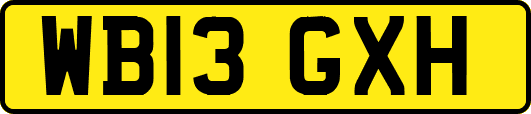 WB13GXH