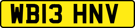 WB13HNV