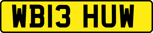 WB13HUW