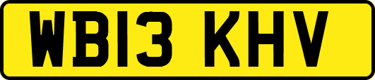WB13KHV