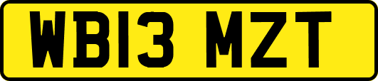 WB13MZT