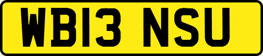 WB13NSU