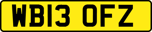 WB13OFZ