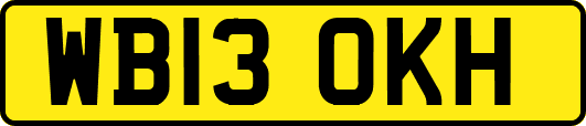 WB13OKH