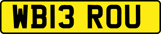 WB13ROU