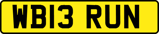WB13RUN