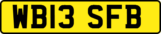 WB13SFB