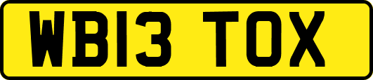 WB13TOX