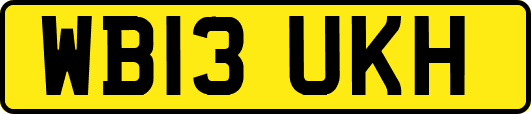 WB13UKH