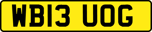 WB13UOG