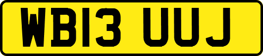 WB13UUJ