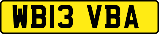WB13VBA