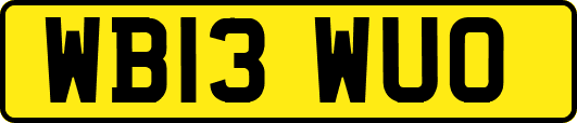 WB13WUO