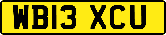 WB13XCU