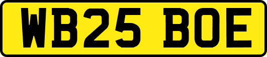 WB25BOE