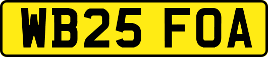 WB25FOA