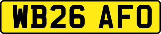 WB26AFO