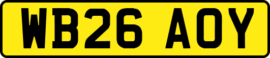 WB26AOY