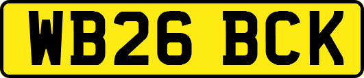 WB26BCK