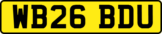 WB26BDU