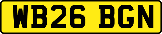 WB26BGN