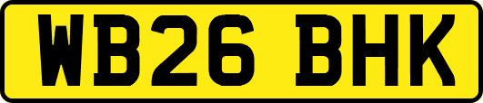 WB26BHK