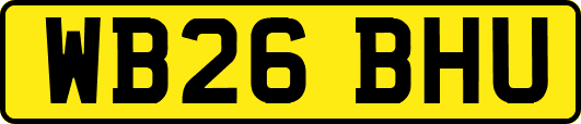 WB26BHU