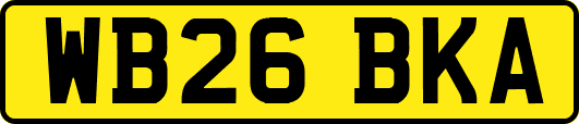 WB26BKA