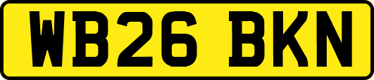 WB26BKN