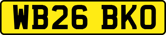 WB26BKO