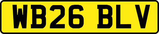 WB26BLV