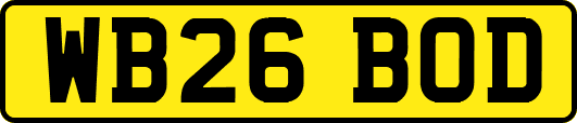WB26BOD