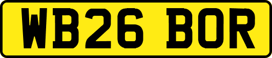 WB26BOR