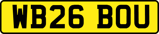 WB26BOU