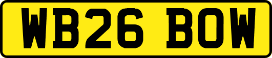 WB26BOW