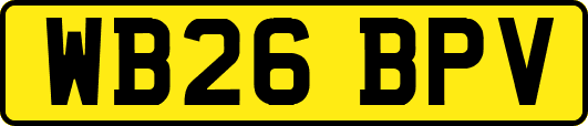 WB26BPV